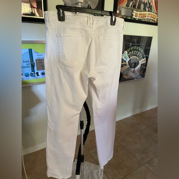 Kut from the Kloth White Stretch Denim Jeans Size 8 - Picture 8 of 10